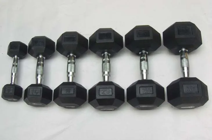 Rubber Dumbbell Brataithe
